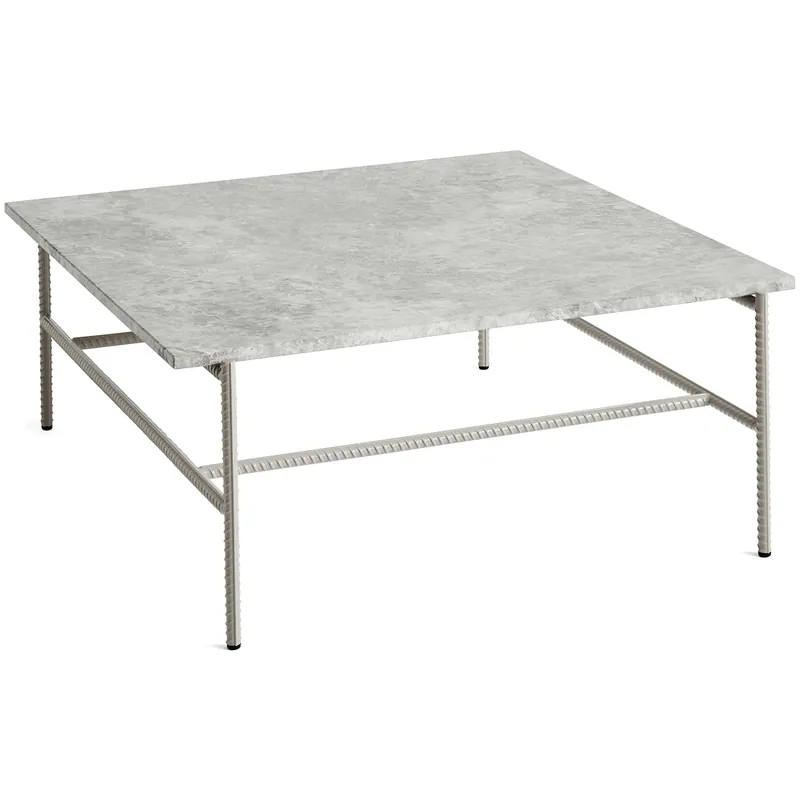 Rebar Soffbord 80x84 cm, Fossil Grey Erbjudande