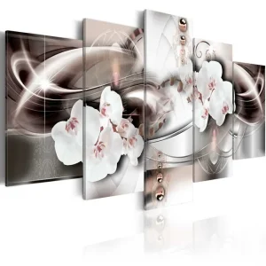 Tavla Fragrant Orchid 200X100 Flerfärgad|Vit - Inredning & dekor Begränsat antal