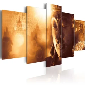 Tavla Gold Orient 200X100 Brun|Vit - Inredning & dekor Kampanj