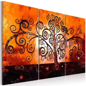 Tavla Inspired By Gustav Klimt 90x60 - Inredning & dekor Outlet