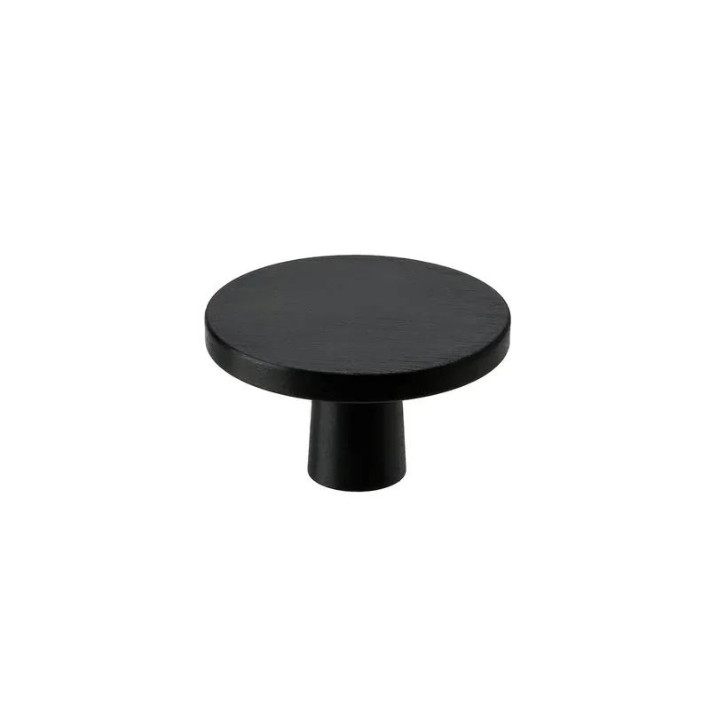 Snabb frakt Plato Knopp 42 mm, Mattsvart