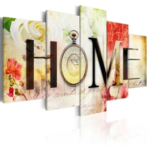 Billigare Tavla House Of Flowers 100x50 - Inredning & dekor