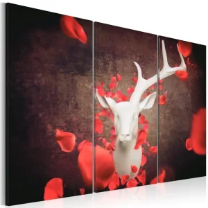 Billig Tavla Immortality 120X80 Röd - Inredning & dekor