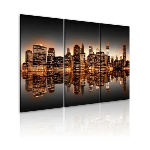 Tavla Inspirerad Nyc 60x40 - Inredning & dekor Fri frakt