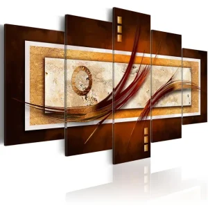 Tavla Iridescent Brown 100X50 Brun - Inredning & dekor Trygg betalning