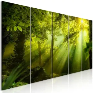 Tavla In The Sunshine 5 Parts Narrow 200x80 - Inredning & dekor Kundfavorit