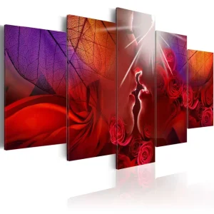 Begränsad tid Tavla Kiss From Rose 200x100 - Inredning & dekor