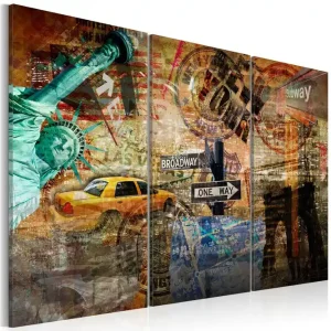 Tavla Kärnan Nyc 120x80 - Inredning & dekor Expressleverans