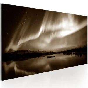 Beställ nu Tavla Lake In Sepia 120x40 - Inredning & dekor