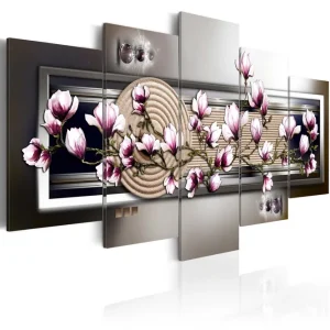 Snabb frakt Tavla Magnolia And Zen Garden 100x50 - Inredning & dekor