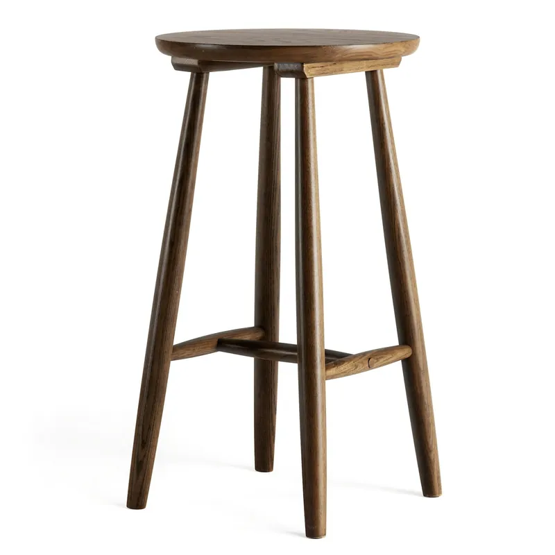 Wood H23 Barpall, Mörk Ek Trygg betalning