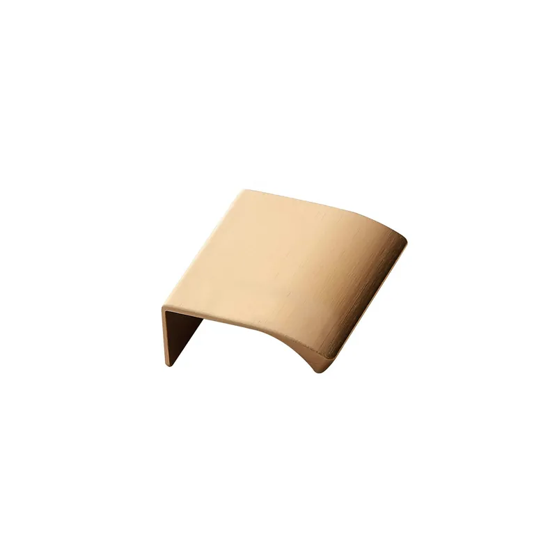 Beställ nu Edge Straight Handtag 4 cm, Borstad Mässing