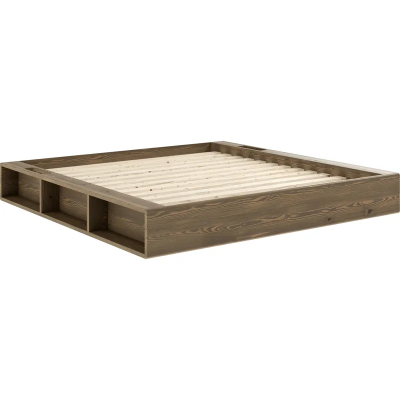 Säker betalning Ziggy Sängram Carob Brown, 180x200 cm
