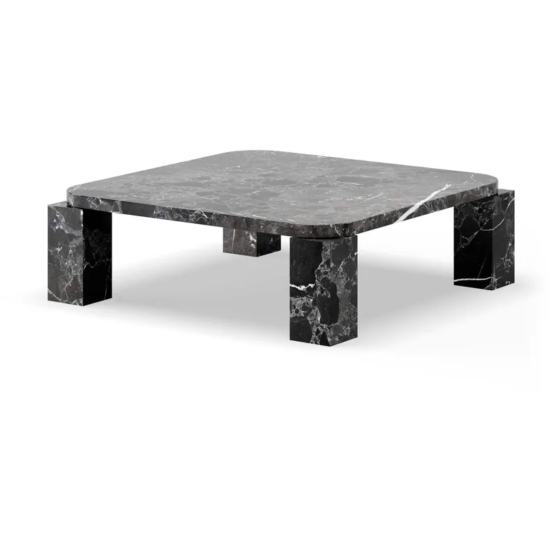 Atlas Soffbord 82x82 cm, Costa Black Outlet