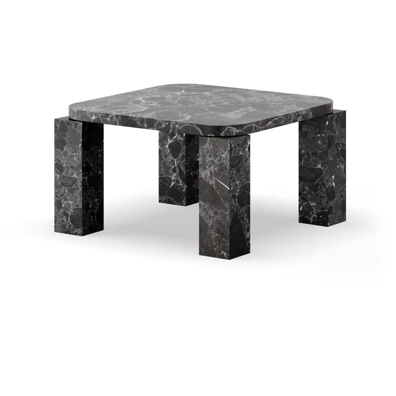 Atlas Soffbord 60x60 cm, Costa Black Erbjudandepris