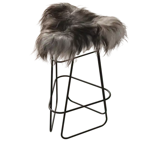 Fynd Iceland Barpall 65 cm, Svart / Wild Grey