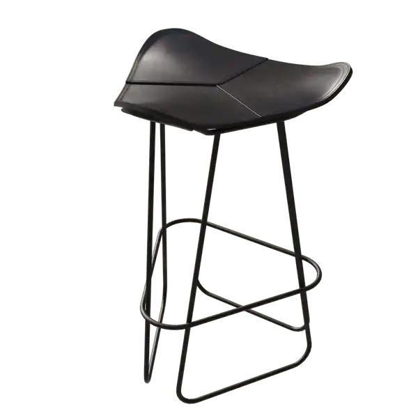Trygg betalning Pampa Barpall 65 cm, Svart