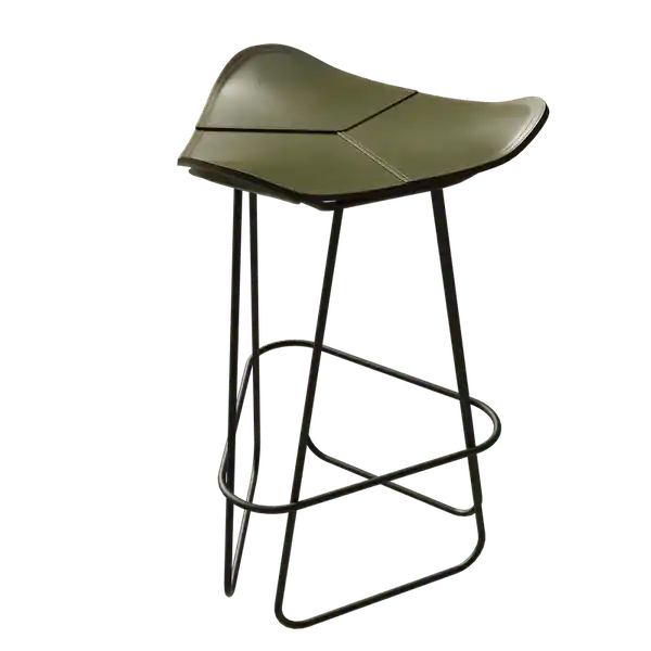 Beställ idag Pampa Barpall 65 cm, Svart / Grass Green