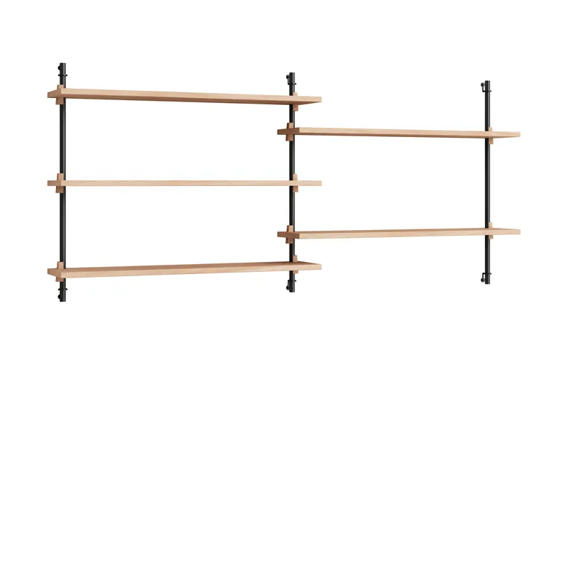 Moebe wall shelving ws.65.2.B från MOEBE Fynd