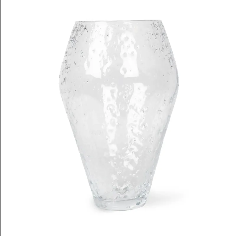 Crushed glasvas large från Ro Collection Nyhet