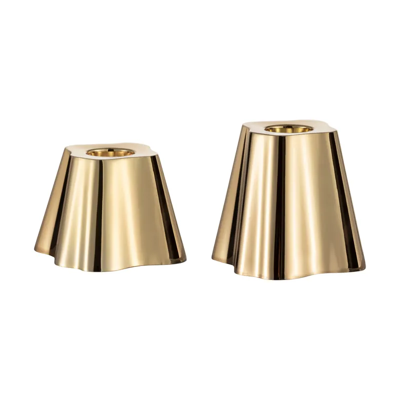Aalto ljusstake 50 + 65 mm set om 2 från Iittala Extra rabatt