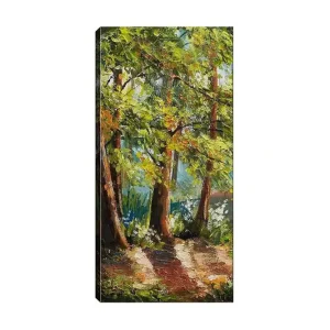 Rabatter Canvastavla DKY Floral & Botanical Flerfärgad 50x120 cm - Inredning