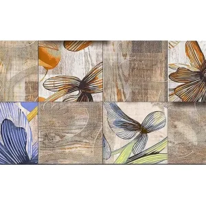 Kundfavorit Canvastavla YTY Floral & Botanical Flerfärgad 120x50 cm - Inredning