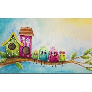 Canvastavla YTY Landscape & Nature Flerfärgad 120x50 cm - Inredning Begränsat antal