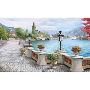 Canvastavla YTY Landscape & Nature Flerfärgad 120x50 cm - Inredning Outlet