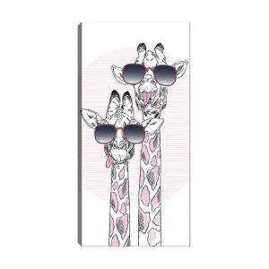 Canvastavla DKY Animals Flerfärgad 50x120 cm - Inredning Rea