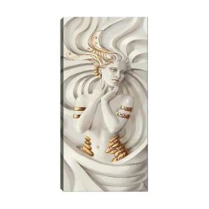 Canvastavla DKY Spiritual Flerfärgad 50x120 cm - Inredning Extra rabatt