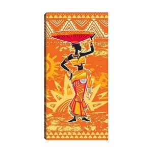 Utförsäljning Canvastavla DKY World Cultures Flerfärgad 50x120 cm - Inredning
