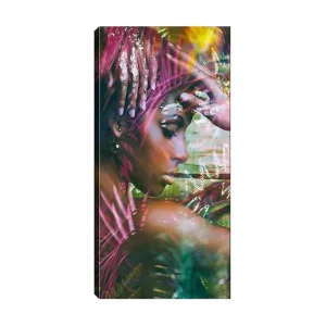 Canvastavla DKY People Flerfärgad 50x120 cm - Inredning Snabb leverans