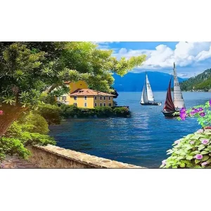 Canvastavla YTY Landscape & Nature Flerfärgad 120x50 cm - Inredning Kundfavorit