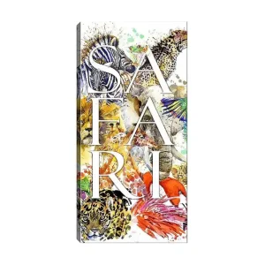I lager Canvastavla DKY Text Flerfärgad 50x120 cm - Inredning