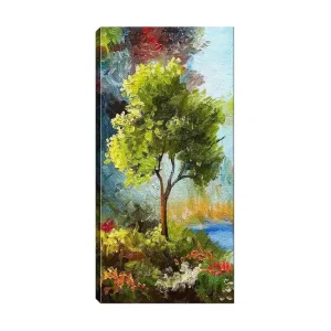 Canvastavla DKY Floral & Botanical Flerfärgad 50x120 cm - Inredning Endast denna vecka