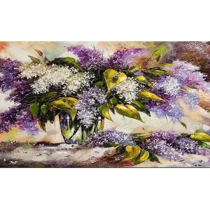 Canvastavla YTY Floral & Botanical Flerfärgad 120x50 cm - Inredning Fynd