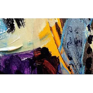 Erbjudandepris Canvastavla YTY Abstract & Fractals Flerfärgad 120x50 cm - Inredning