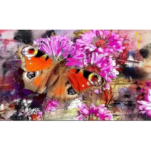 Kampanjpris Canvastavla YTY Floral & Botanical Flerfärgad 120x50 cm - Inredning
