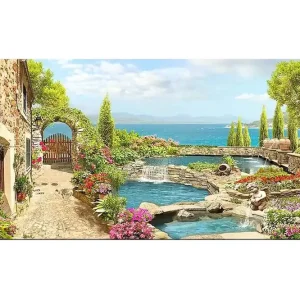 Sista chansen Canvastavla YTY Cities & Countries Flerfärgad 120x50 cm - Inredning