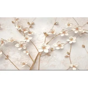 Beställ idag Canvastavla YTY Floral & Botanical Flerfärgad 120x50 cm - Inredning