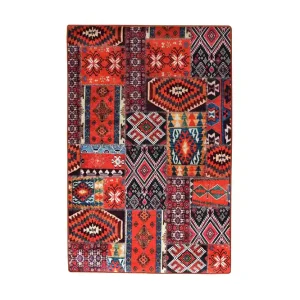 Säker betalning Chilai Matta 80x300 cm Multifärgad - Textil & mattor