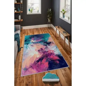 Bästa pris Homefesto Matta 100x200 cm Multifärgad - Textil & mattor