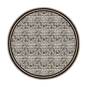 Endast idag Homefesto Matta 140 cm Rund Multifärgad - Textil & mattor