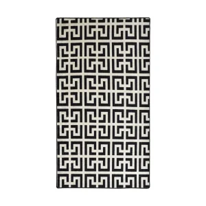 Kampanjpris Chilai Matta 80x120 cm Svart/Vit - Textil & mattor