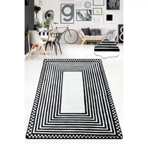 Reapris Chilai Matta 80x120 cm Svart/Vit - Textil & mattor