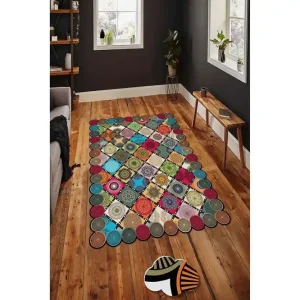 Homefesto Matta 180x280 cm Multifärgad - Textil & mattor Sista chansen