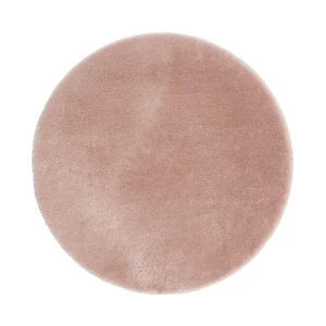 Köp online KM Home Cozy Ryamatta 160 cm Rund Rosa - Textil & mattor
