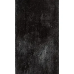 KM Home Cozy Ryamatta 80x160 cm Rektangulär Svart - Textil & mattor Billig