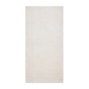 Rabatt KM Home Ritz Wiltonmatta 80x250 cm Rektangulär Creme - Textil & mattor